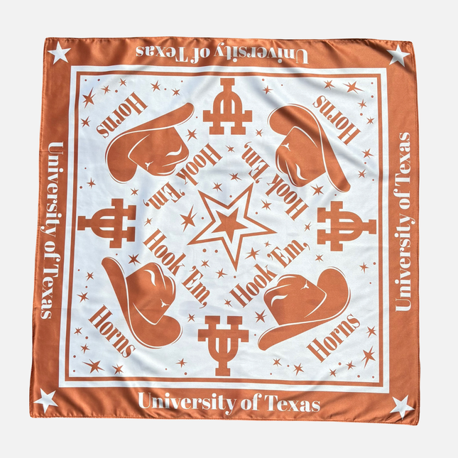 Texas Longhorns Moona Hair Square/Scarf