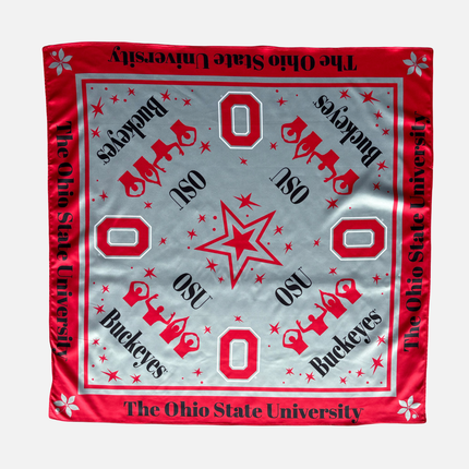 Ohio State Buckeyes Moona Hair Square/Scarf