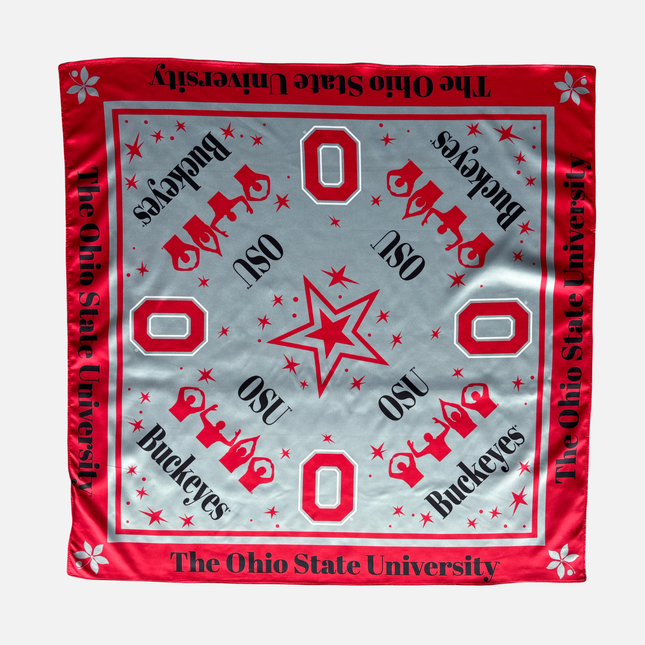Ohio State Buckeyes Moona Hair Square/Scarf