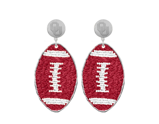 Oklahoma Touchback Earrings