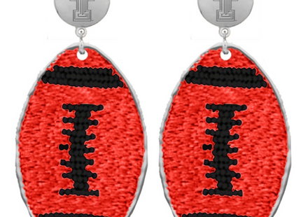 Texas Tech Touchback Earrings