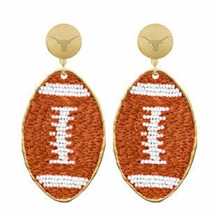 Texas Longhorns Touchback Earrings