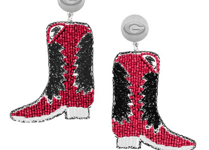Georgia Boots Hand Beaded Earrings