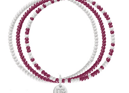 Texas A&M Loire Hand Beaded Bracelet