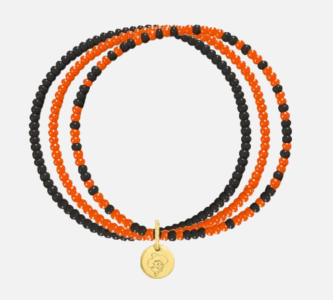 Oklahoma State Cowboys Loire Hand Beaded Bracelet