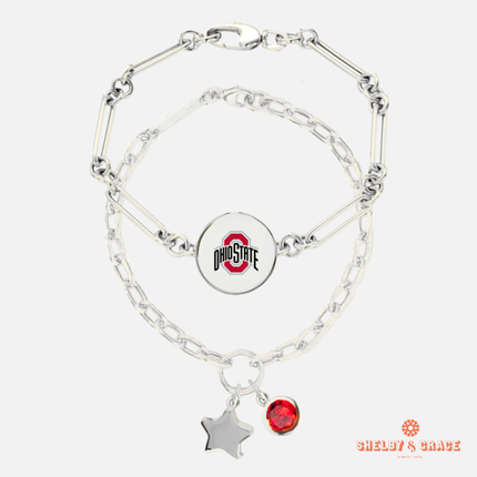 Ohio State Buckeyes Olja Bracelet Set