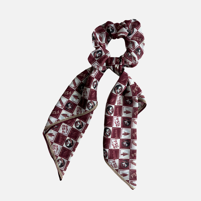 Florida State Seminoles Brynn Harlequinn Scarf Scrunchie