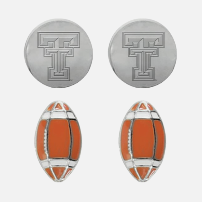 Texas Tech Red Raiders Football Stud Set