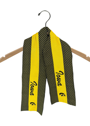 Iowa Hawkeye Knit Scarf