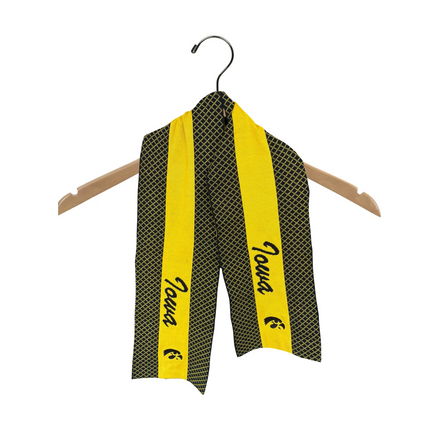 Iowa Hawkeye Knit Scarf