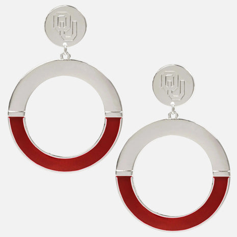 Oklahoma Sooners McKenna Earrings