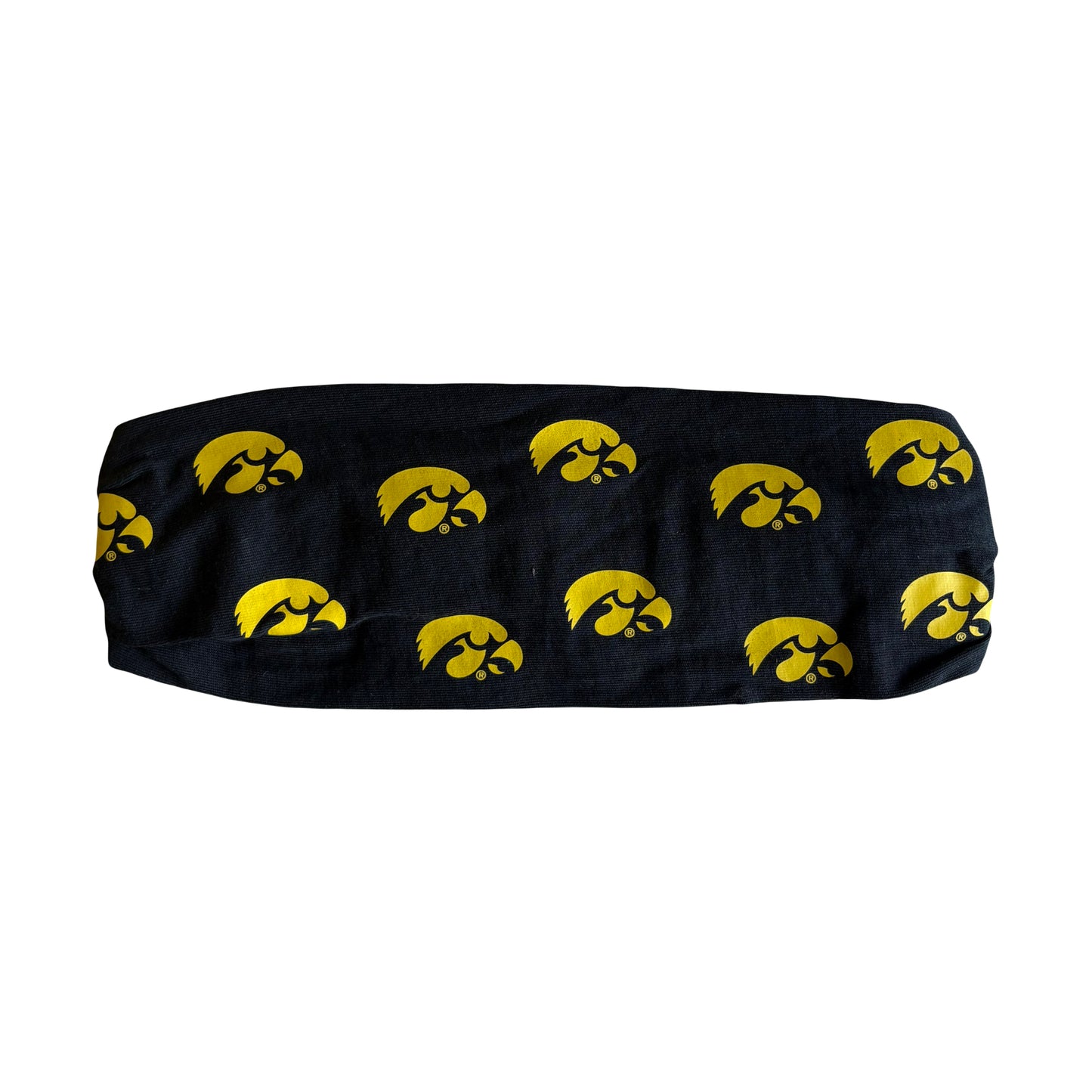 Iowa Hawkeyes Black Headband