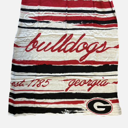 Georgia Bulldogs Wave Scarf