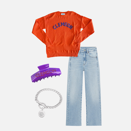 Clemson Tigers Darby Sweater "CLEMSON"