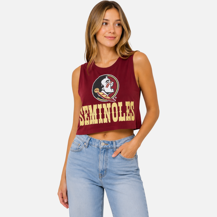 Florida State Seminoles Zora Cropped Tank