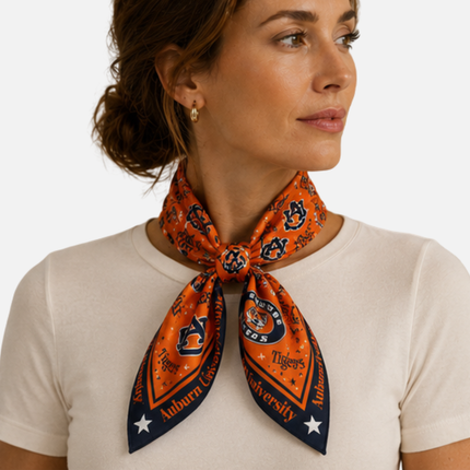 Auburn Tigers Moona Hair Square/Scarf