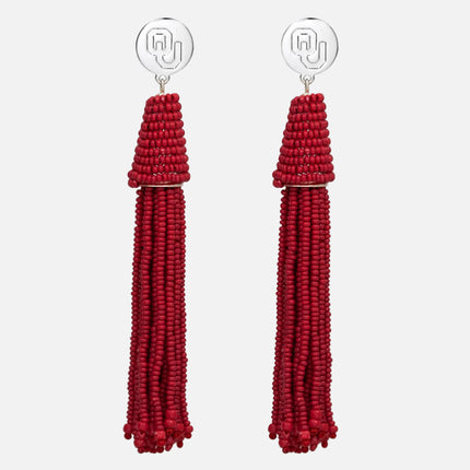 Oklahoma Sooners Leila Earrings