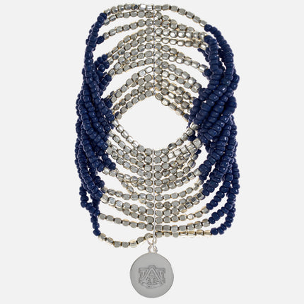 Auburn Tigers Hand Beaded Lenox Bracelet
