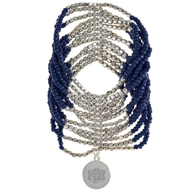 Auburn Tigers Hand Beaded Lenox Bracelet