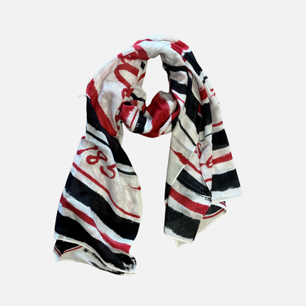 Georgia Bulldogs Wave Scarf