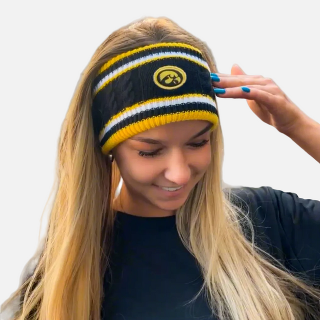 Iowa Hawkeyes Wide Headband