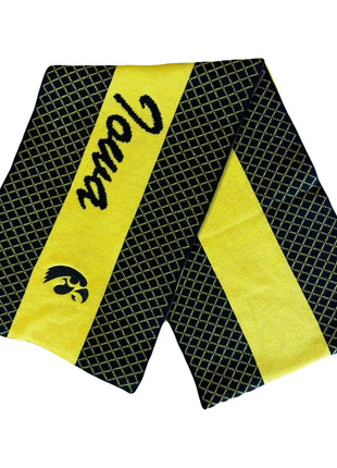 Iowa Hawkeye Knit Scarf