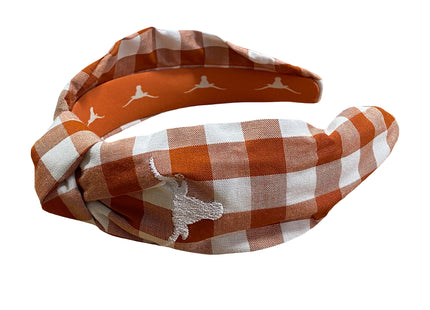 Texas Longhorns Check Headband