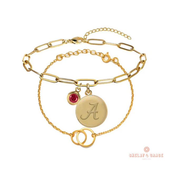 Alabama Crimson Tide Jacaranda Bracelet