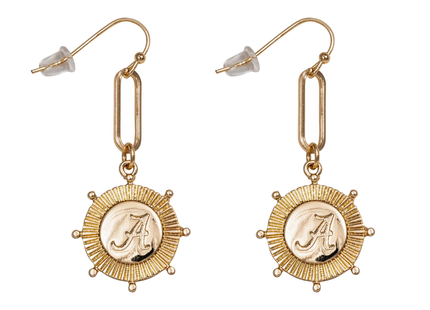 Alabama Crimson Tide Pixel Earrings