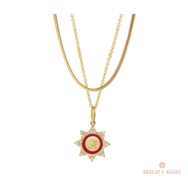 Alabama Crimson Tide Silene Necklace