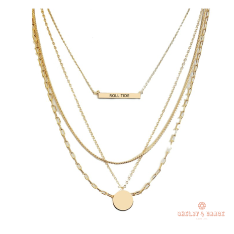 Alabama Crimson Tide Taytum Necklace