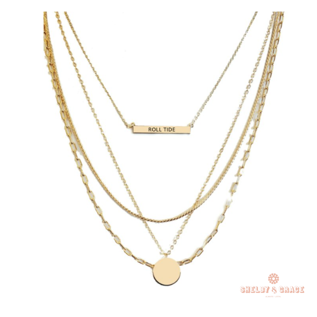 Alabama Crimson Tide Taytum Necklace