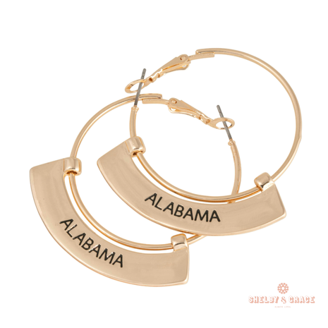 Alabama Crimson Tide Weller Earrings