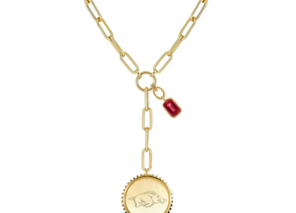 Arkansas Razorbacks Sedum Necklace