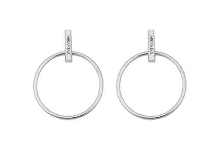 Arkansas Razorbacks Holly Earrings