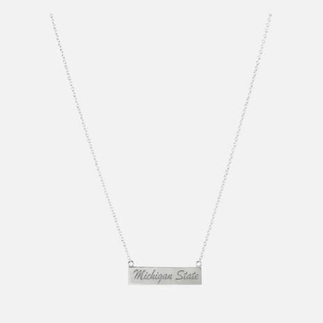 Michigan State Spartans Valentina Necklace