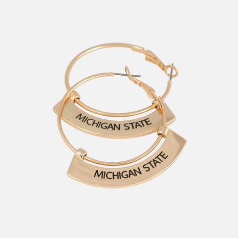 Michigan State Spartans Weller Earrings
