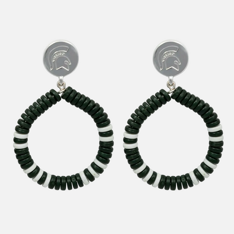 Michigan State Raya Earrings