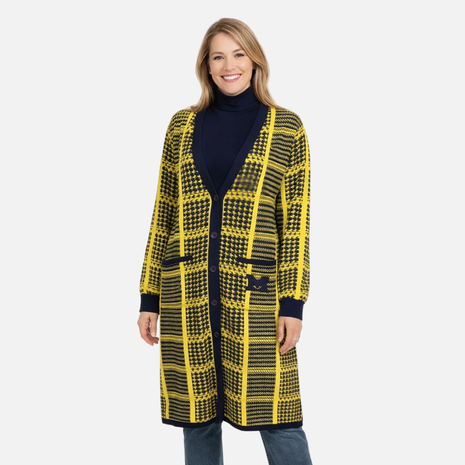 Michigan Wolverines Poplar Cardigan