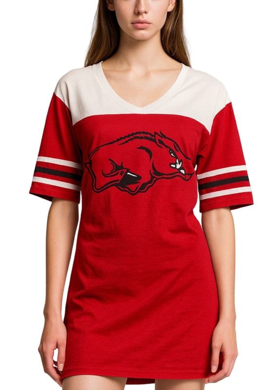 Arkansas Razorbacks Jersey Nightshirt