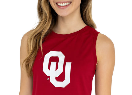 Oklahoma Sooners Zora Cropped Tank