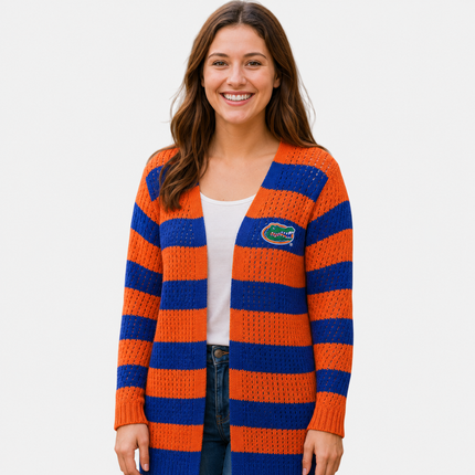 Florida Gators Open Knit Cardigan