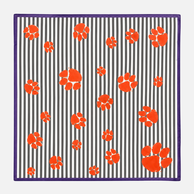 Clemson Tigers Alyssa Hair Square Scarf