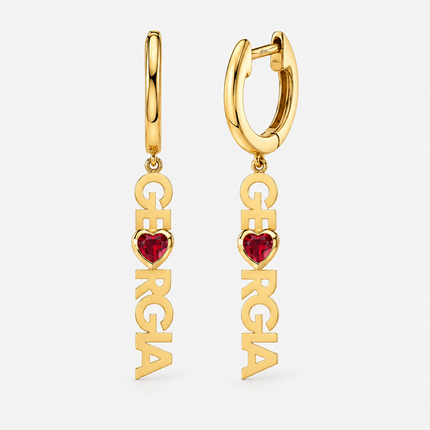 Georgia Bulldogs Ananda Earrings