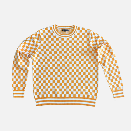 Tennessee Orange & White Checkered Sweater