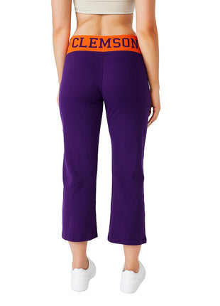 Clemson Tigers Crop Yoga Pants