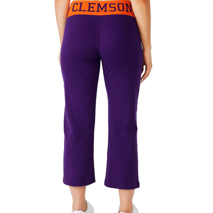 Clemson Tigers Crop Yoga Pants
