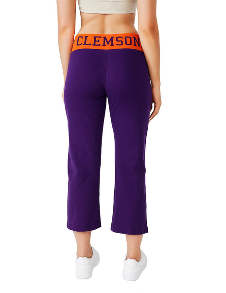 Clemson Tigers Crop Yoga Pants