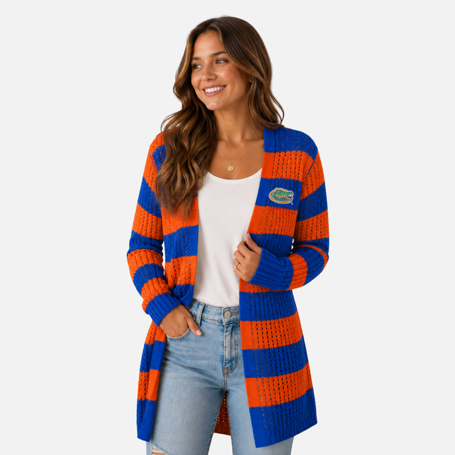 Florida Gators Open Knit Cardigan