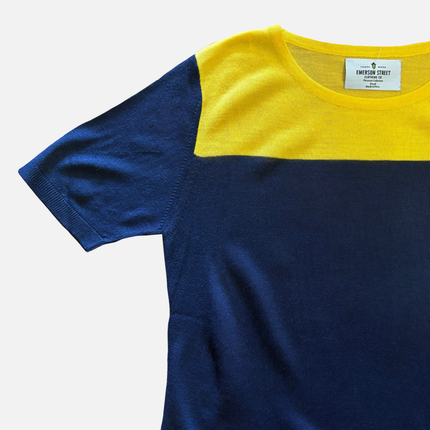 Michigan Wolverines Short Sleeve Sweater